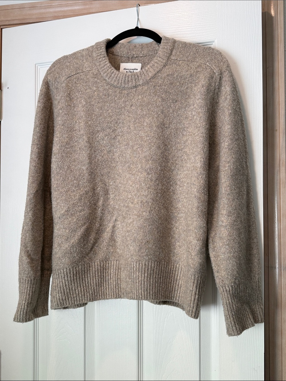 Abercrombie & Fitch Women’s Crewneck Sweater - Taupe